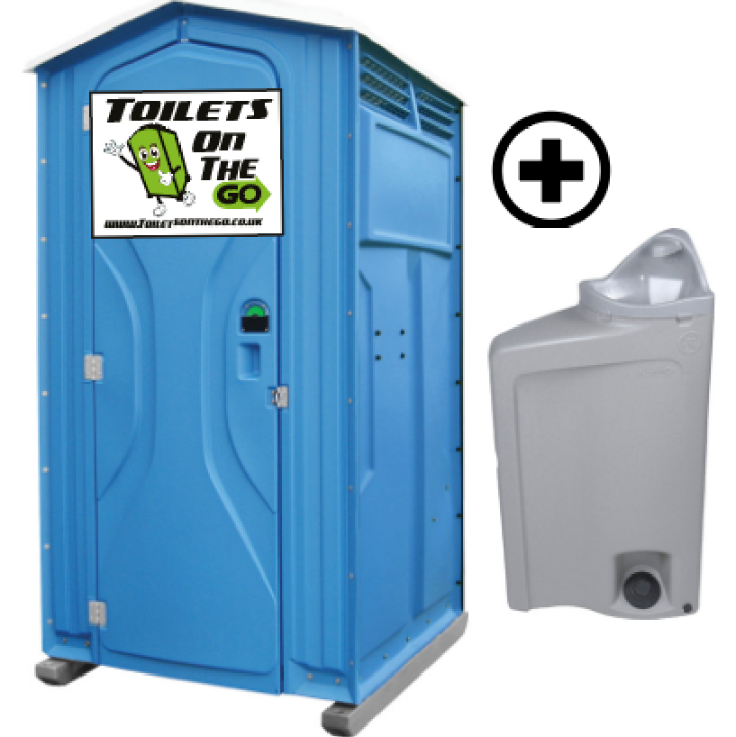 portable toilet hire with sink