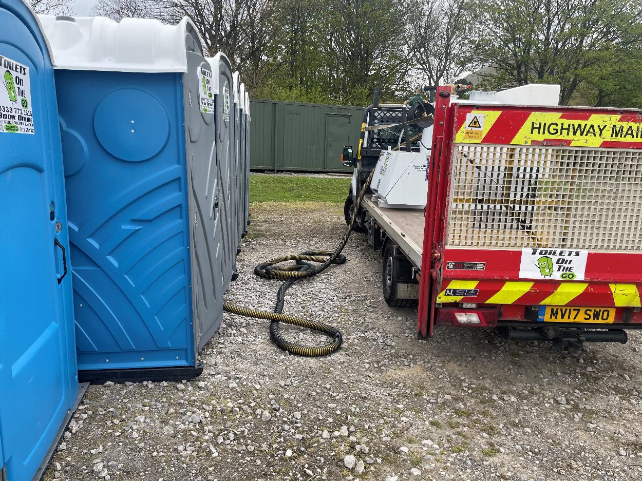 portable toilet servicing 7 days a week from toilets on the go bolton